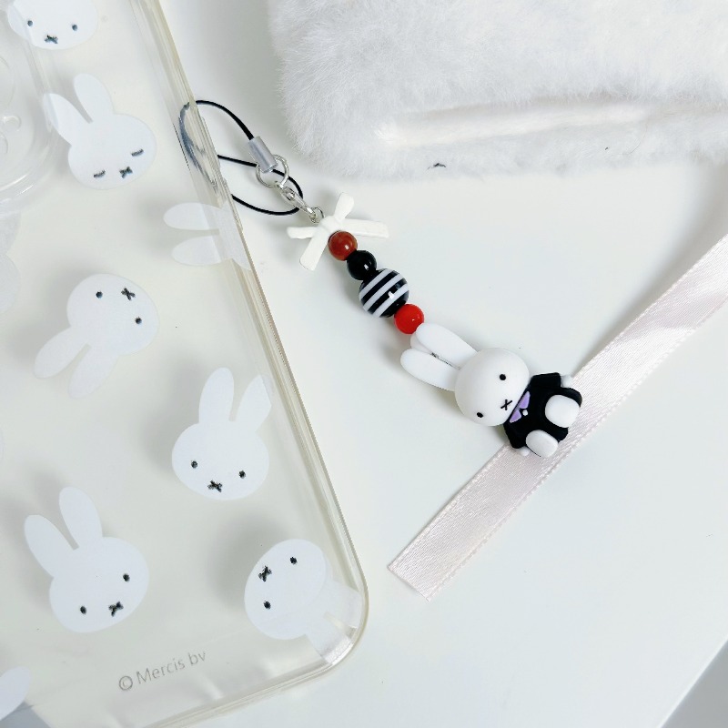 Phone Accessories For Teen Girls - Kawaii Miffy Phone decor Cute Cartoon