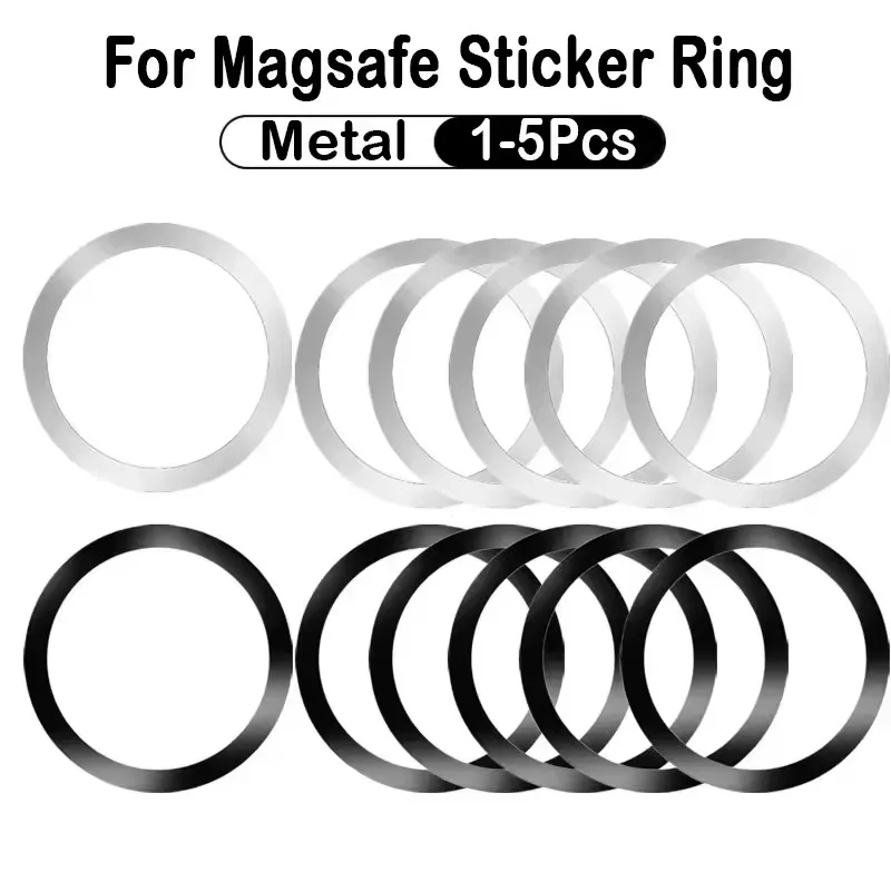 Phone Accessories Charger - Stainless Steel Universal Magnetic Metal Plate