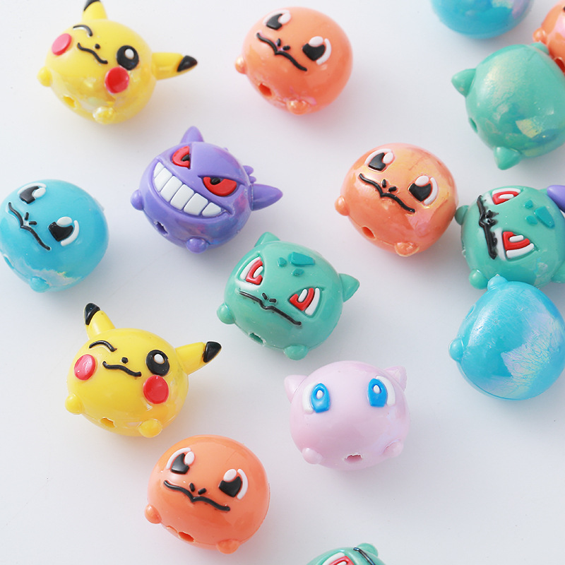12pcs Pokémon Bead DIY Mobile  - Phone Accessories Supplier review and price