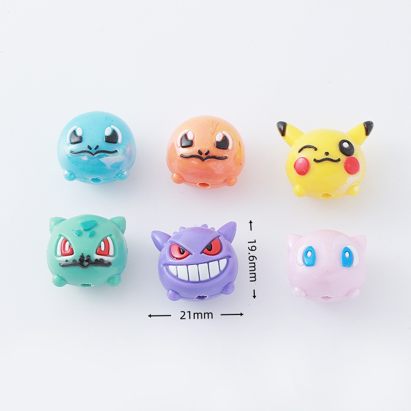12pcs Pokémon Bead DIY Mobile  - Phone Accessories Supplier review and price