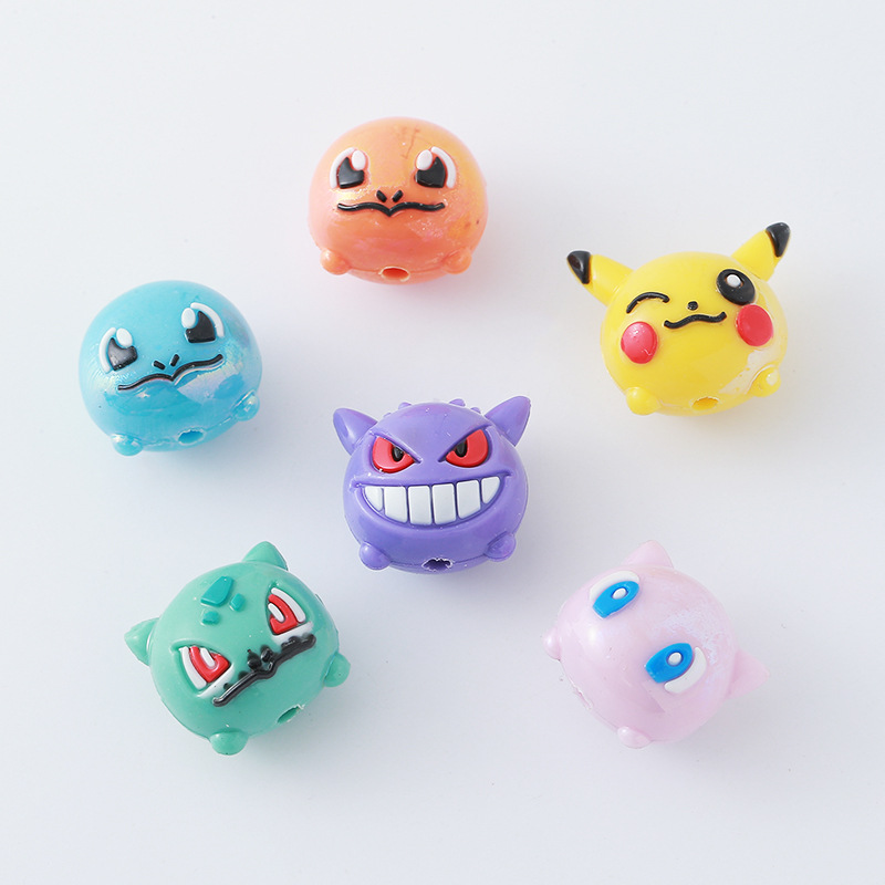 12pcs Pokémon Bead DIY Mobile  - Phone Accessories Supplier review and price