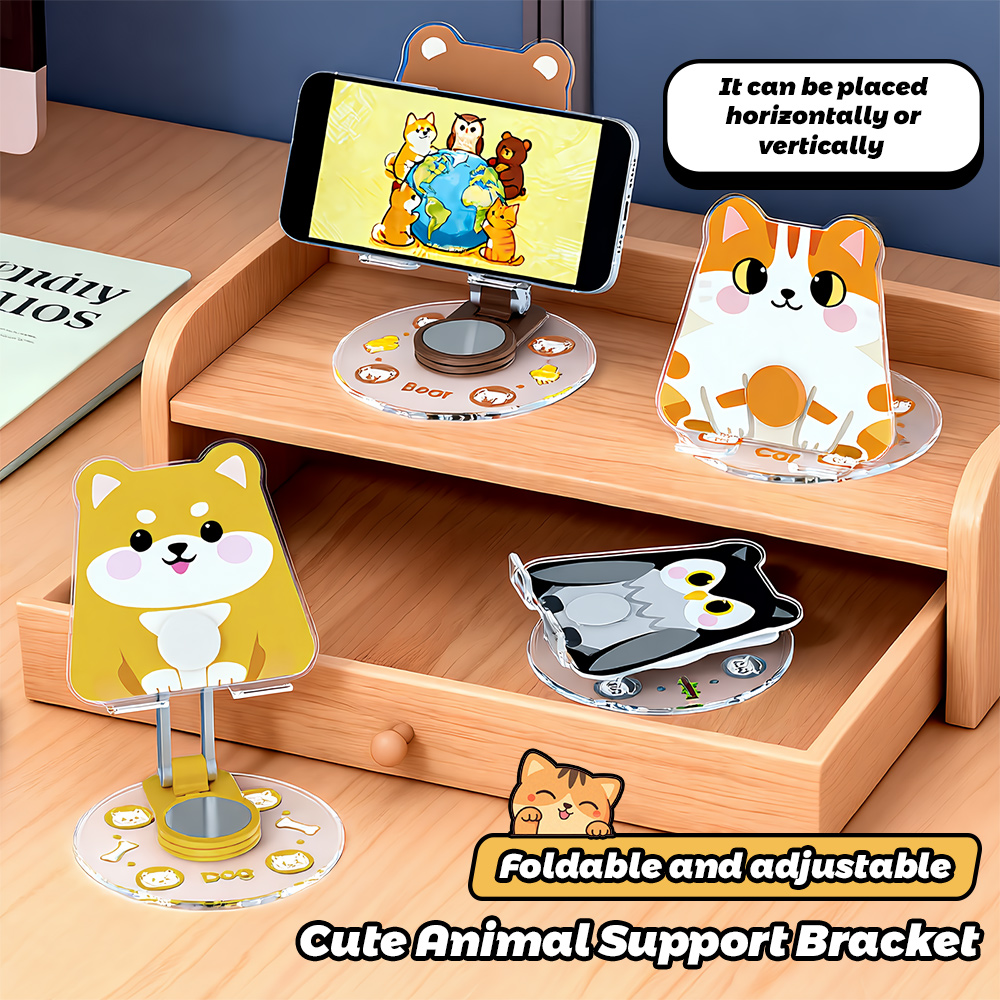 Cute Animal Phone Stand 360 Ro - Phone Accessories For Teen Girls review and price
