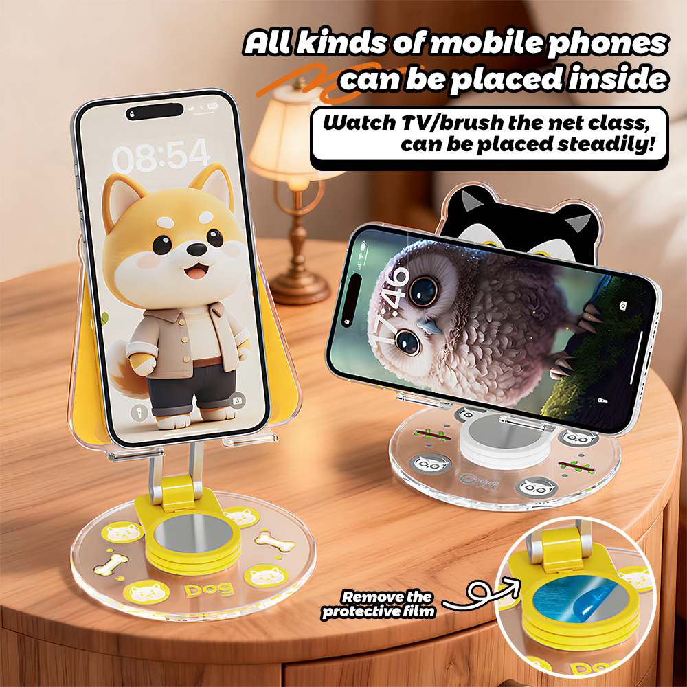 Cute Animal Phone Stand 360 Ro - Phone Accessories For Teen Girls review and price