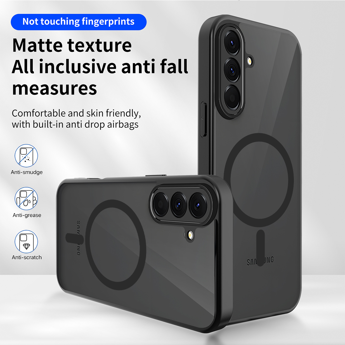 Matte Phone Case for Samsung G - Phone Accessories Online Shop review and price