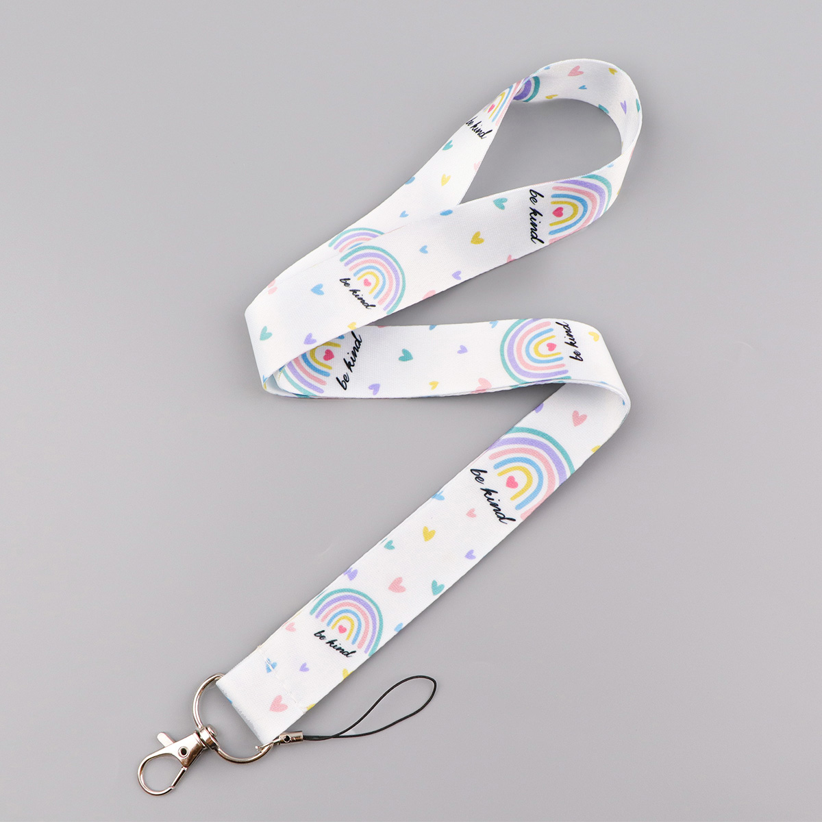 Rainbow Lanyards For Keychain  - Neck Hanging Phone Holder review and price