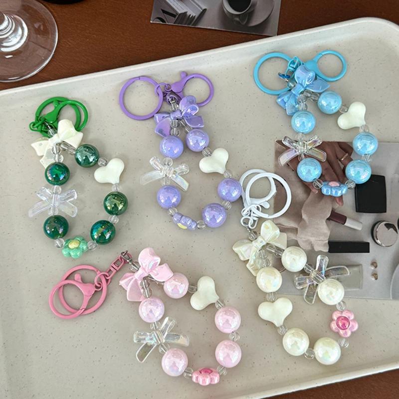 NEW Candy Color Heart Bow Bead - Phone Accessories For Teen Girls review and price
