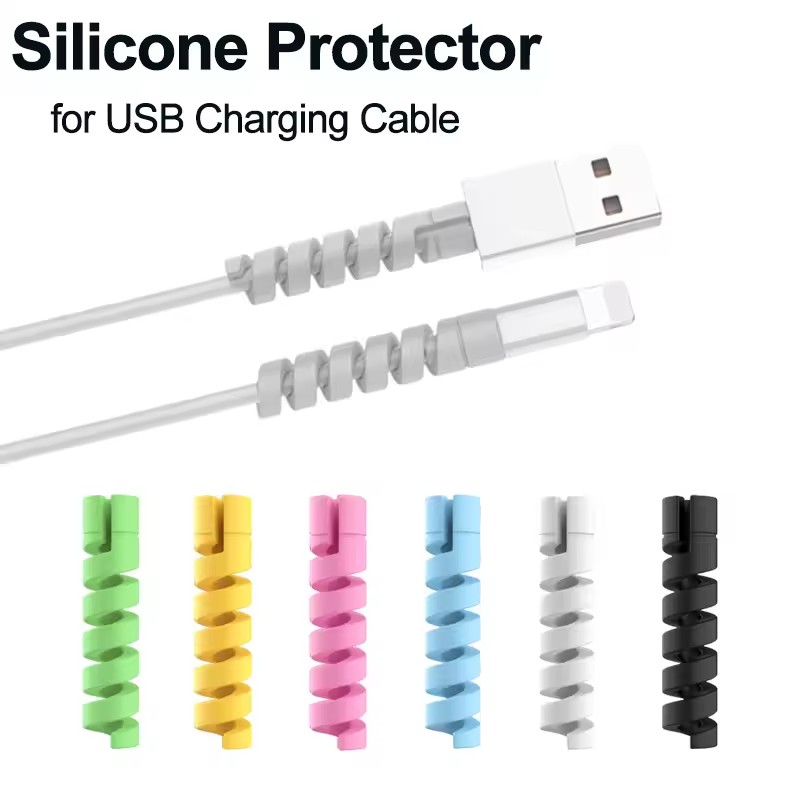 6/20pcs Cable Protector Silico - Phone Accessories Charger review and price