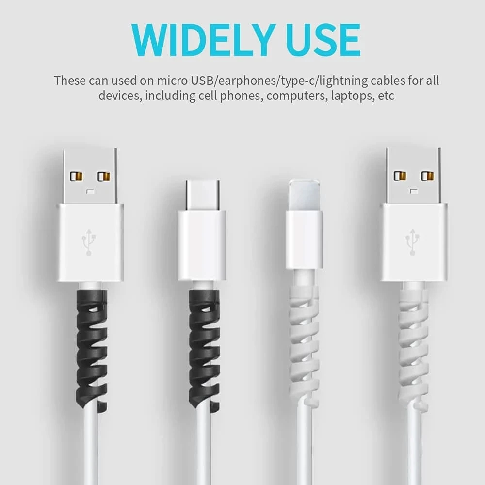 6/20pcs Cable Protector Silico - Phone Accessories Charger review and price
