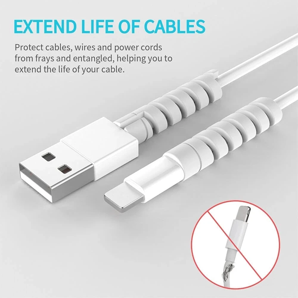 6/20pcs Cable Protector Silico - Phone Accessories Charger review and price