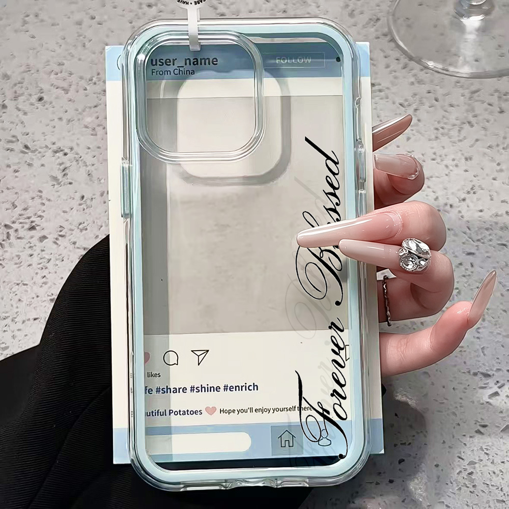 Forever Blessed Simple Clear P - Xo Phone Accessories review and price