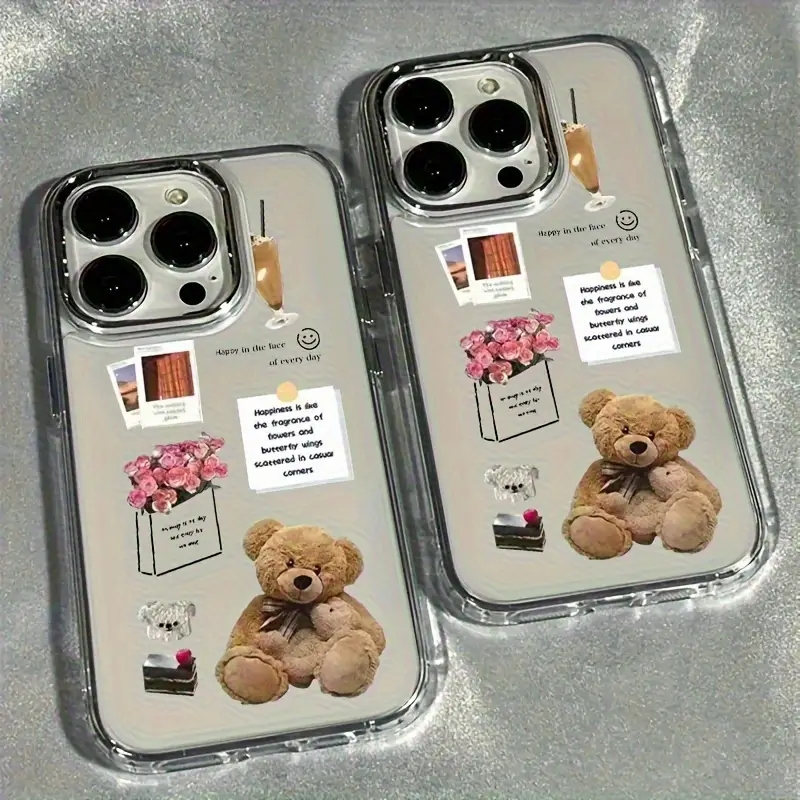 Collage Teddy Bear Rose Flower - Xo Phone Accessories review and price