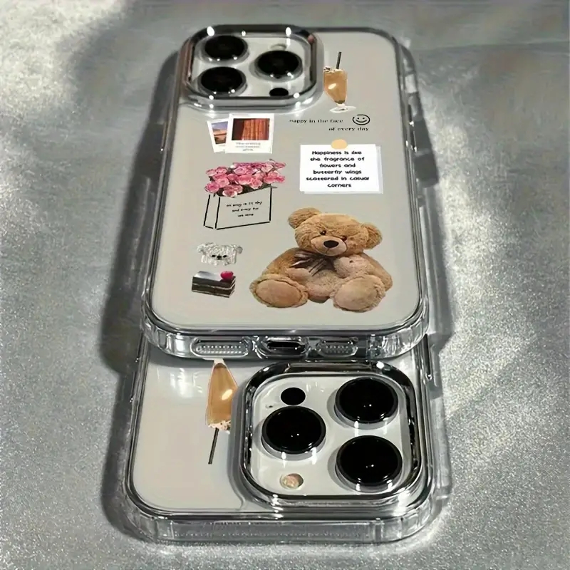 Collage Teddy Bear Rose Flower - Xo Phone Accessories review and price