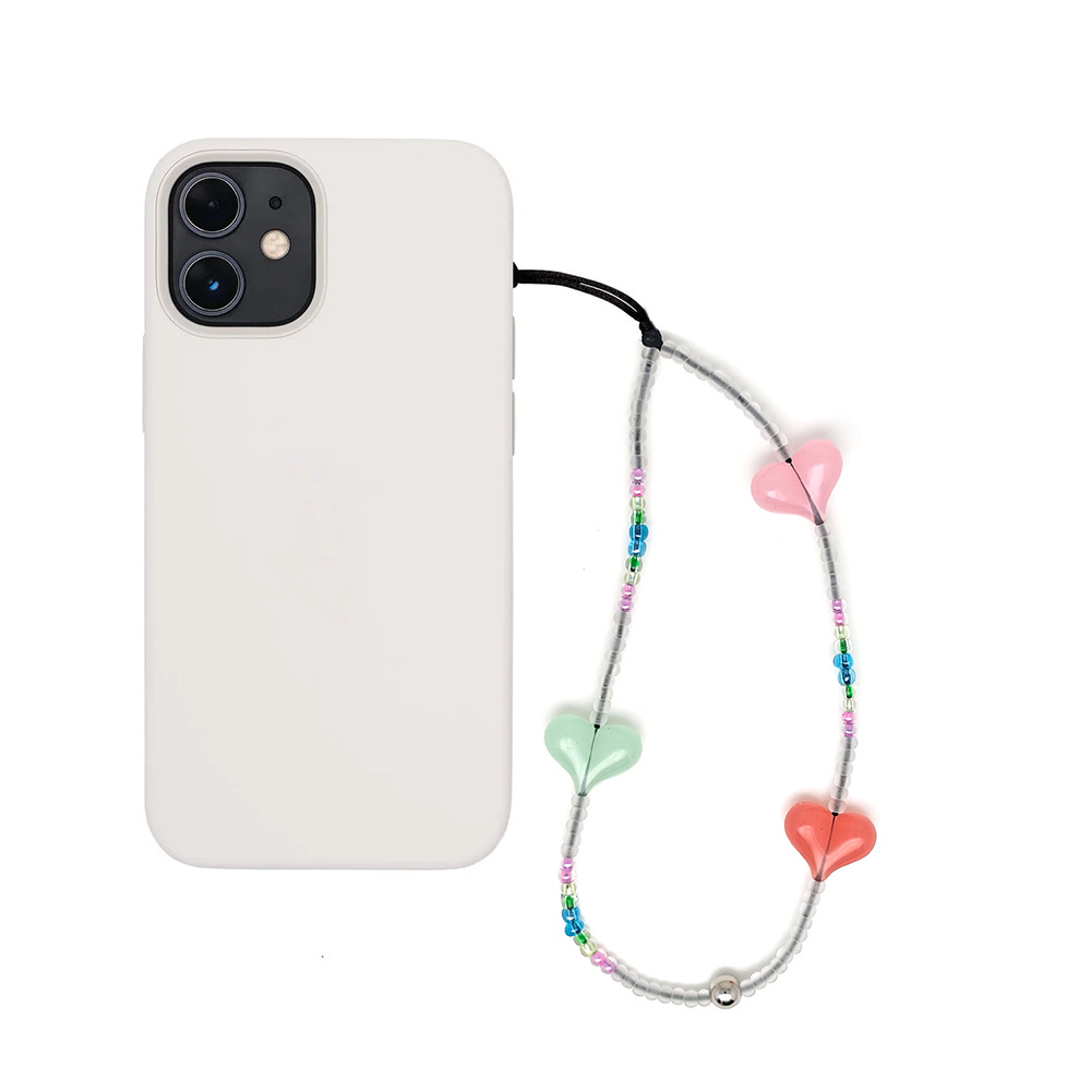 HERLOOK Y2K Beaded Heart Phone - Phone Accessories For Teen Girls review and price