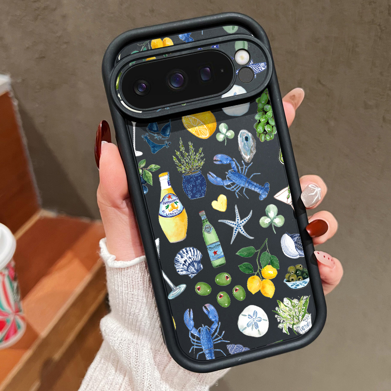 Ocean Whale Patterned TPU Phon - Google Pixel 8A review and price