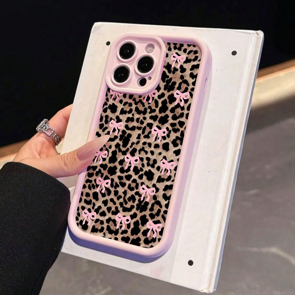 Pink Bow Lily Flower Leopard P - Xo Phone Accessories review and price