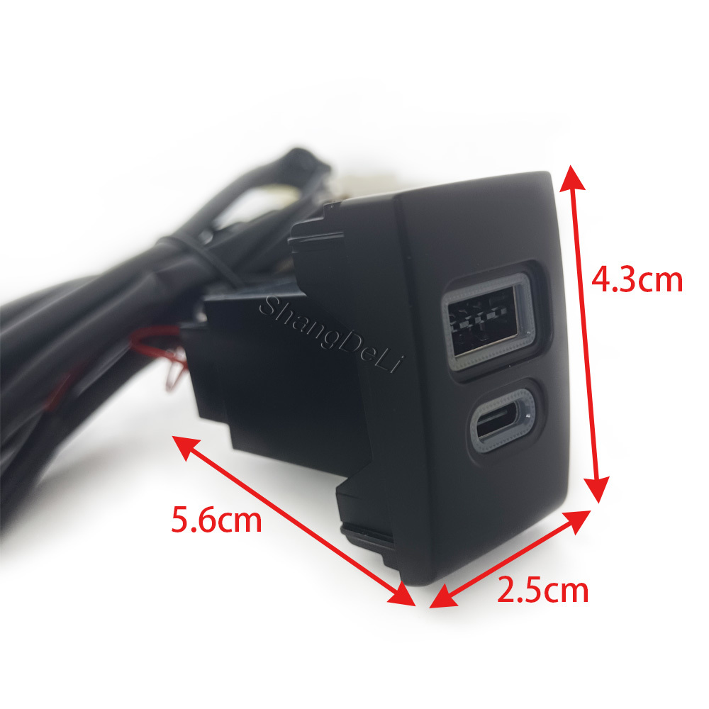 1PC Car Charger Socket QC3.0 D - Phone Accessories Charger review and price