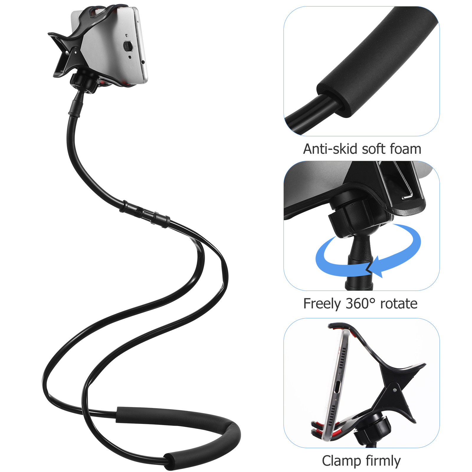 1Pcs Flexible Neck Hanging Pho - Neck Hanging Phone Holder review and price