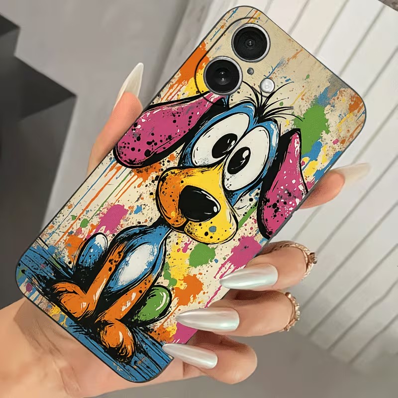 Graffiti Colored Puppy TPU Pho - Xo Phone Accessories review and price