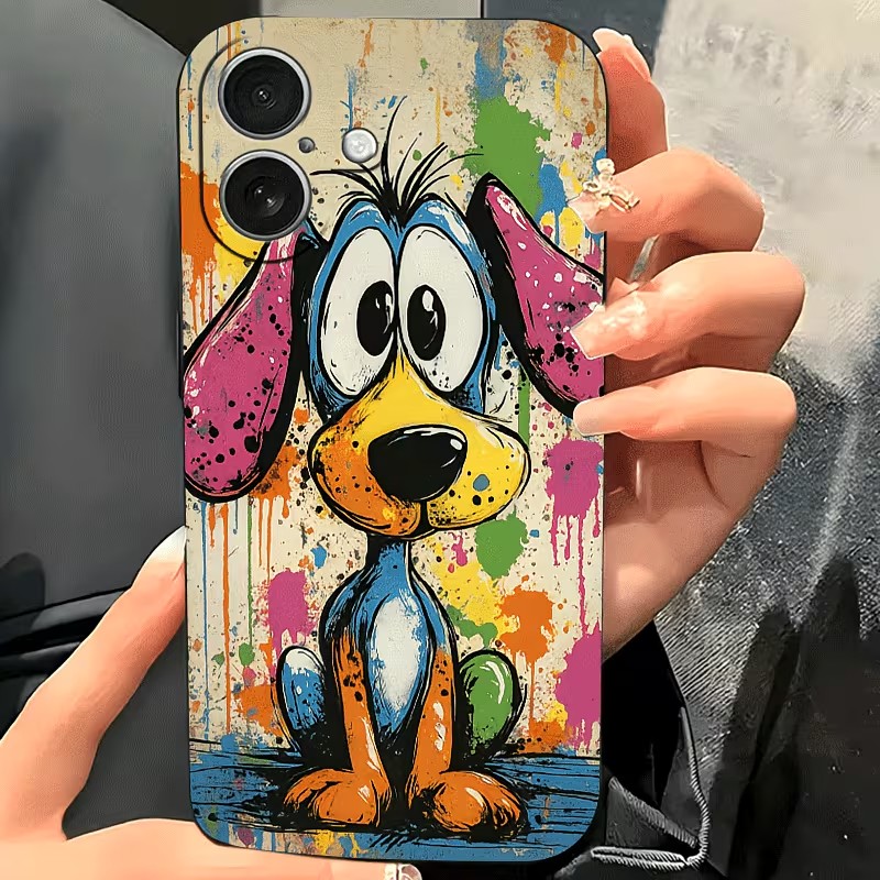 Graffiti Colored Puppy TPU Pho - Xo Phone Accessories review and price