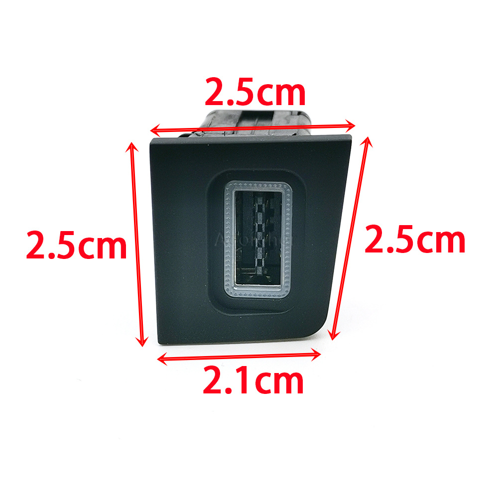1PC Red LED Car Phone Charger  - Phone Accessories Charger review and price