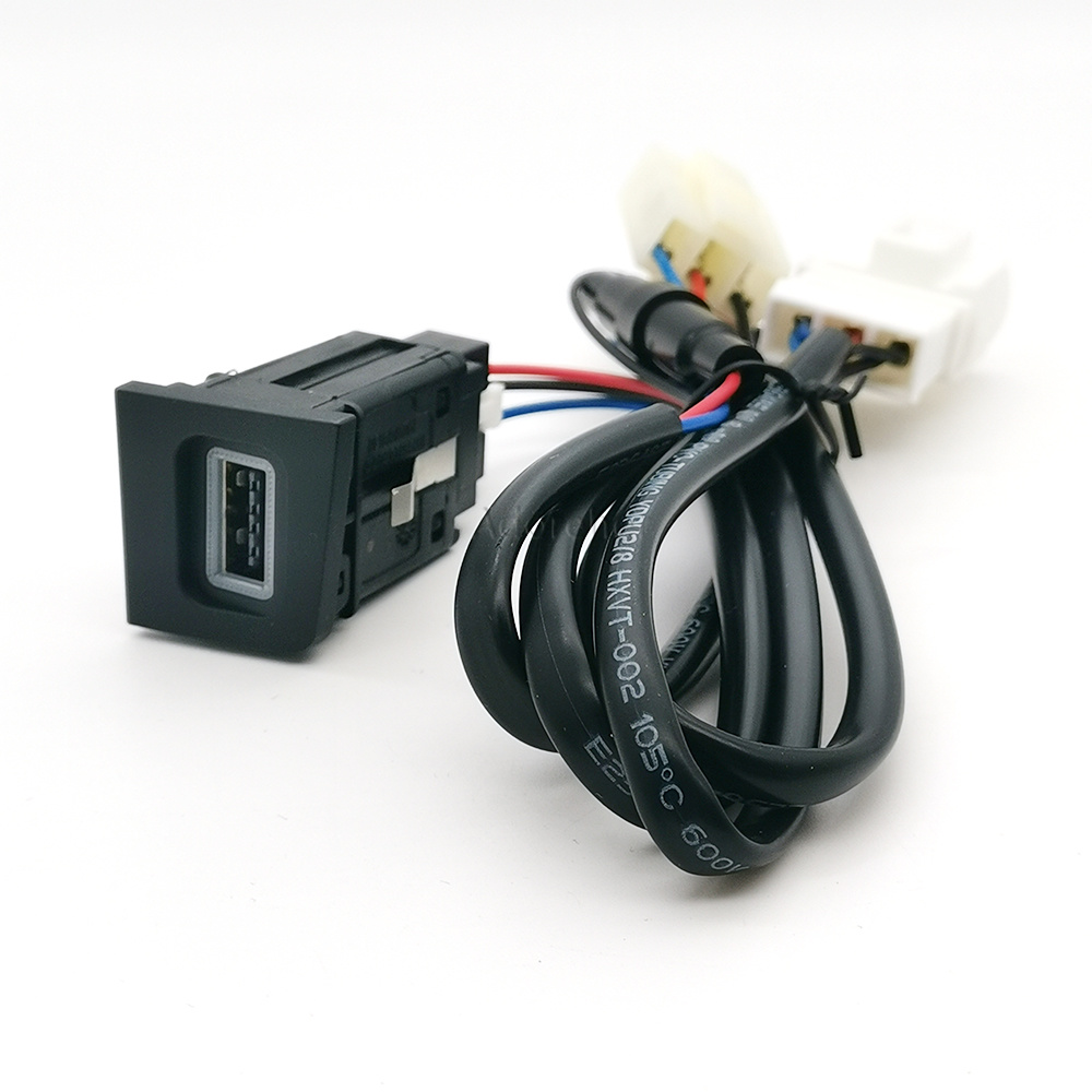 1PC Red LED Car Phone Charger  - Phone Accessories Charger review and price