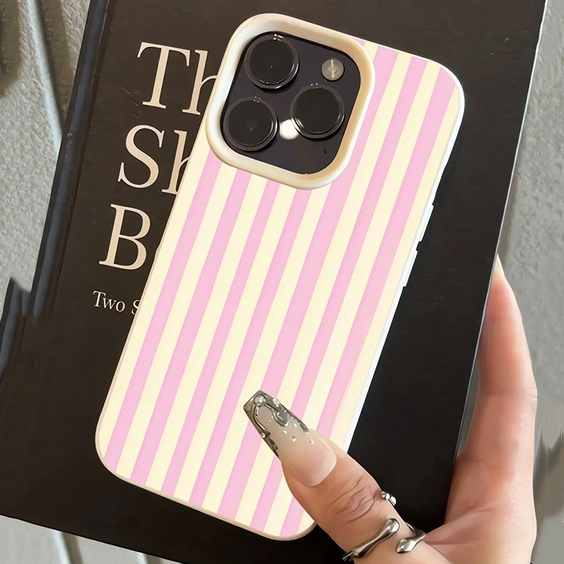 Simple Pink Vertical Striped L - Xo Phone Accessories review and price