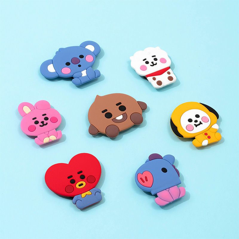 BT21cartoon cute silicone hand - Phone Accessories Supplier review and price