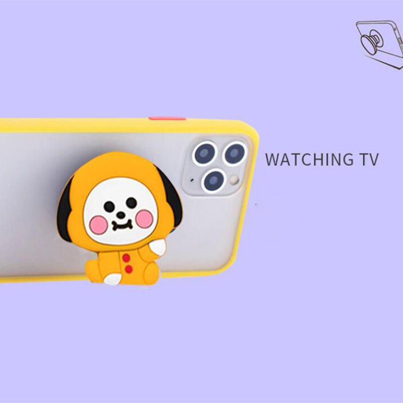 BT21cartoon cute silicone hand - Phone Accessories Supplier review and price