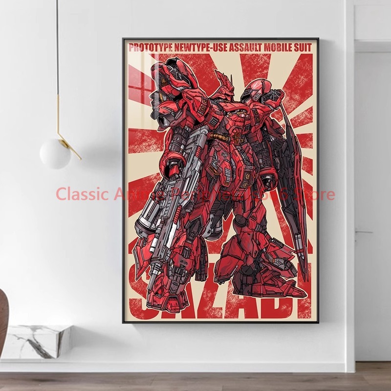 Retro Gundam Hanging Painting, - Phone Accessories Supplier review and price