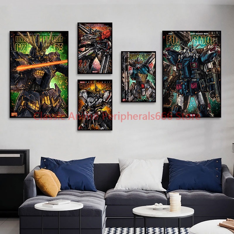 Retro Gundam Hanging Painting, - Phone Accessories Supplier review and price