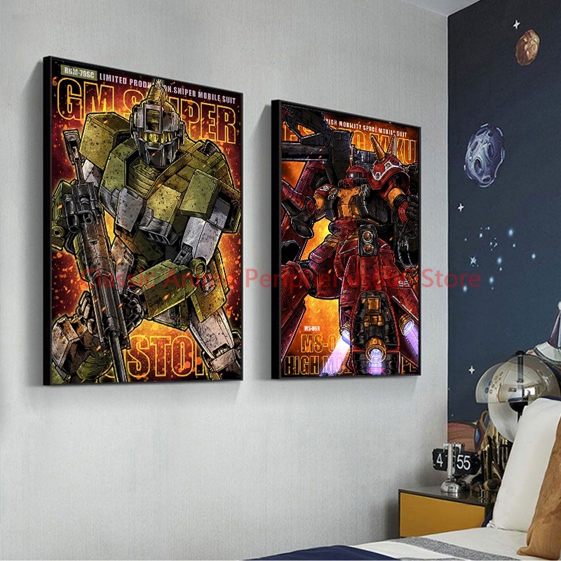 Retro Gundam Hanging Painting, - Phone Accessories Supplier review and price