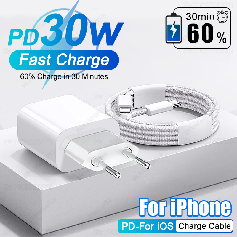 PD 30W Fast Charger For iPhone - Phone Accessories Nothing review and price
