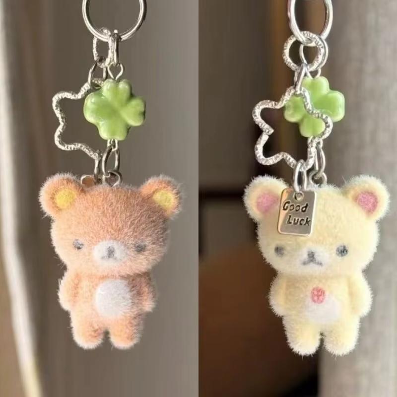 NEW Flocking Bear Phone Charm​ - Phone Accessories Ideas review and price