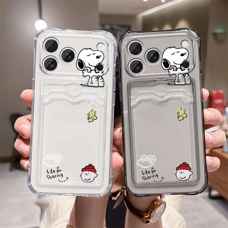 Anime Snoopy Soft Card Slot Po - Phone Accessories Supplier review and price