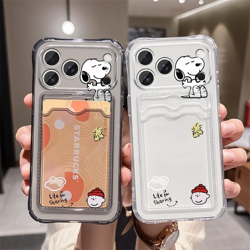 Anime Snoopy Soft Card Slot Po - Phone Accessories Supplier review and price