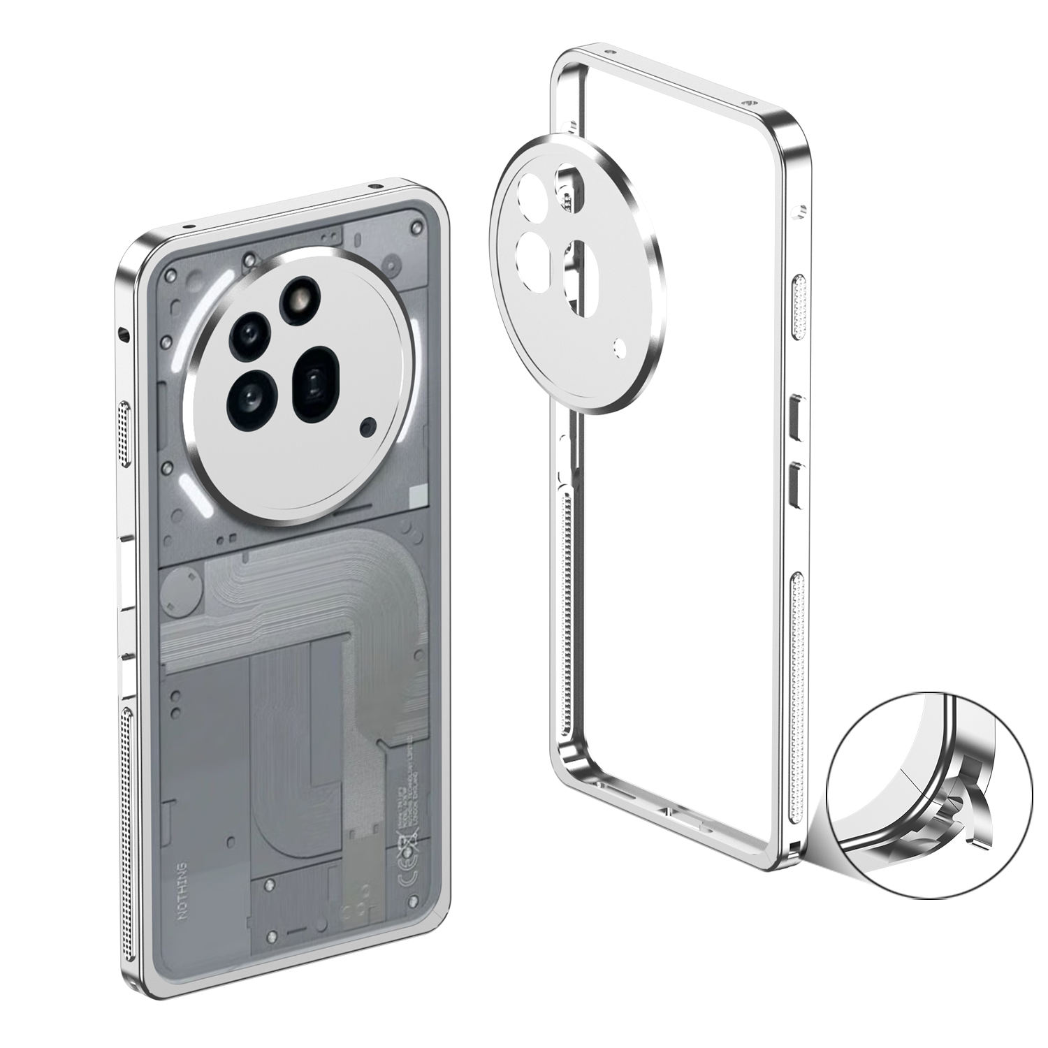 Luxury Bumper Case For Nothing - Phone Accessories Nothing review and price