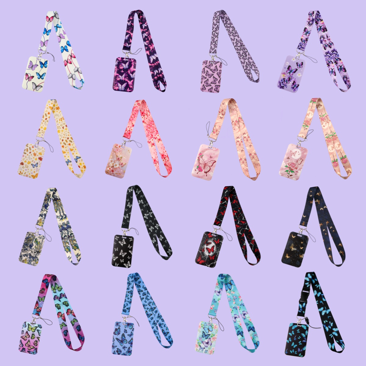Colorful Butterfly Lanyards Fo - Neck Hanging Phone Holder review and price