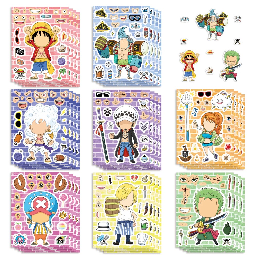 8/16/24Sheets One Piece Luffy  - Phone Accessories Supplier review and price