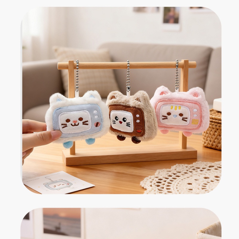 Cute Cartoon Keychain cat plus - Phone Accessories Ideas review and price