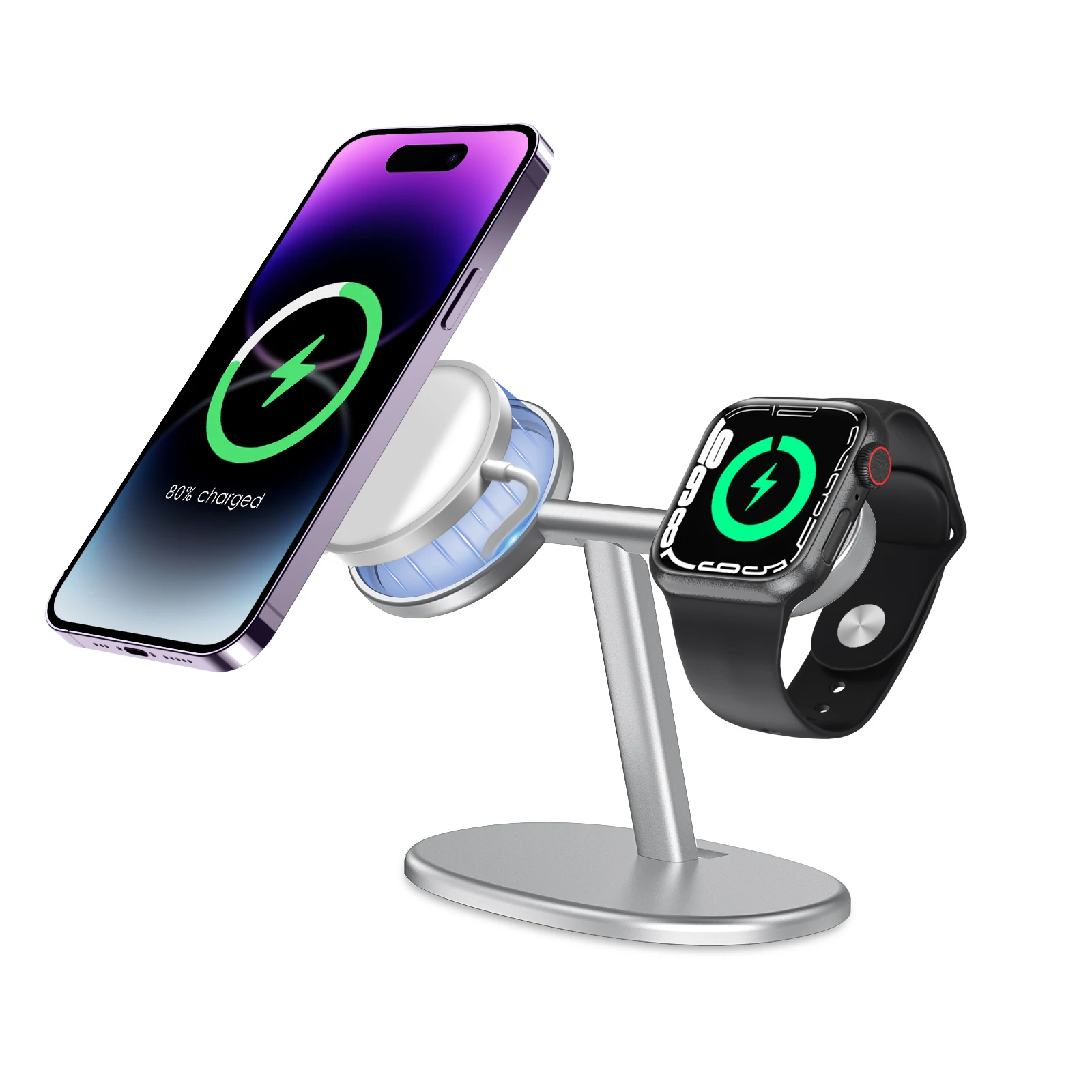 EWA 2-in-1 Desktop Phone Stand - Phone Accessories Charger review and price