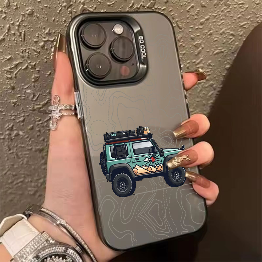 Simple Car Pattern Phone Case  - Xo Phone Accessories review and price