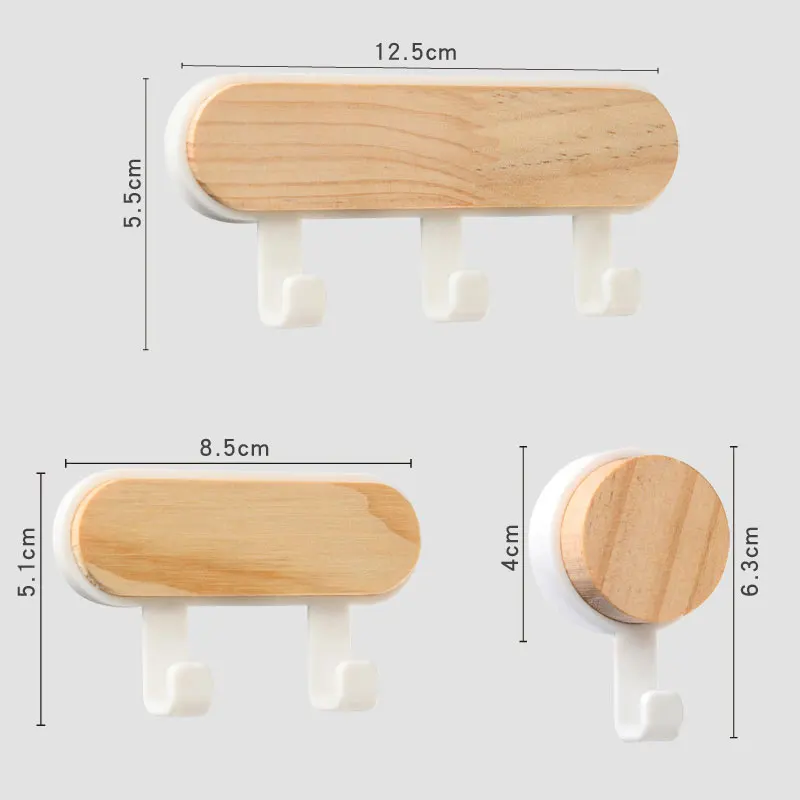 Wood Key Holder Hat Scarf Stor - Phone Accessories Hooks review and price