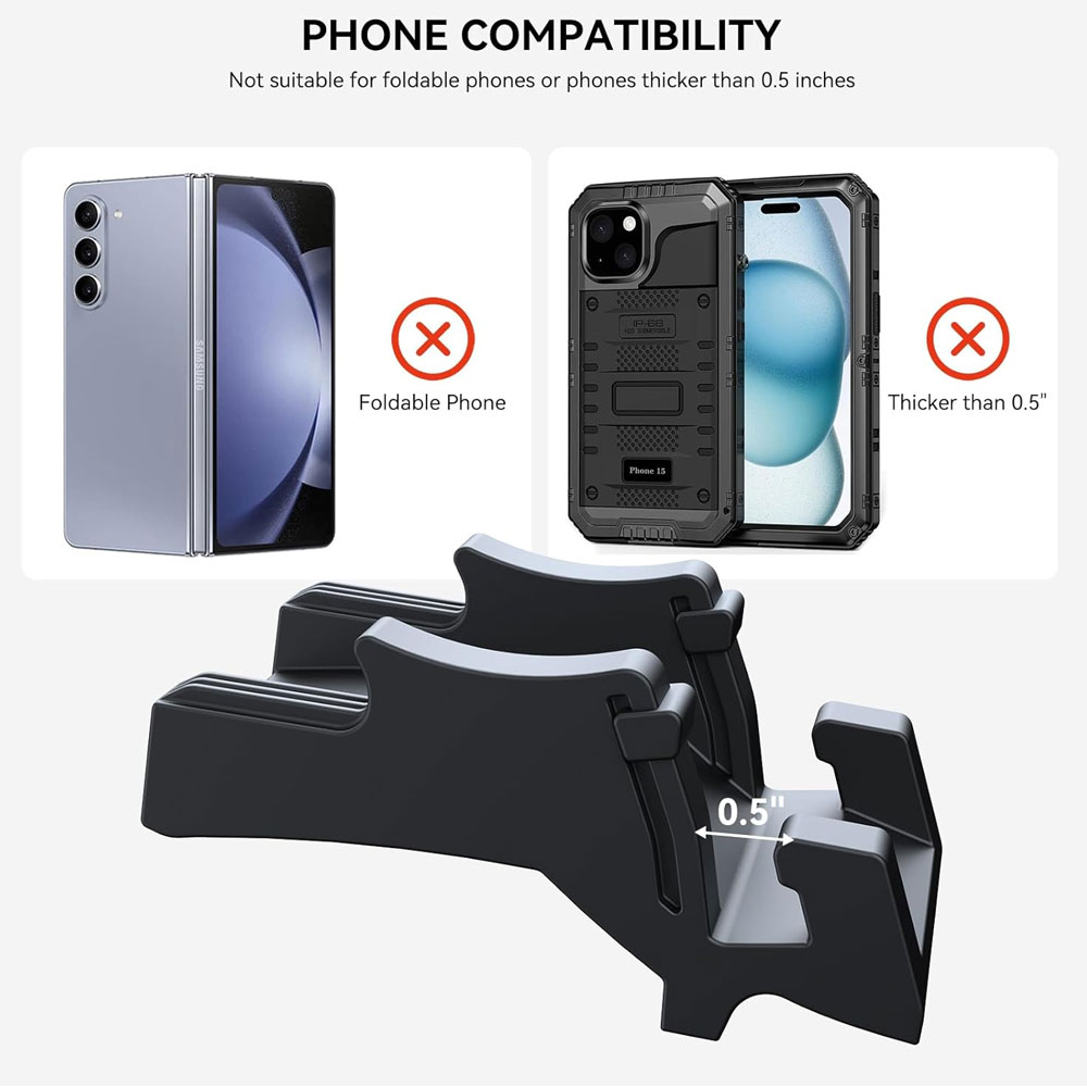 Silicone Phone Mount For Tesla - Phone Accessories Hooks review and price
