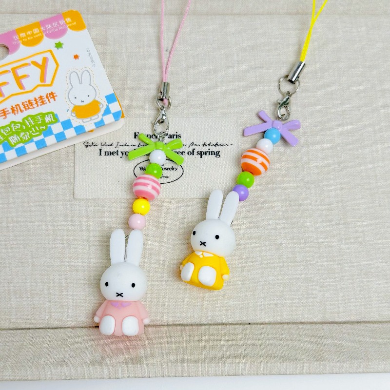 Kawaii Miffy Phone decor Cute  - Phone Accessories For Teen Girls review and price