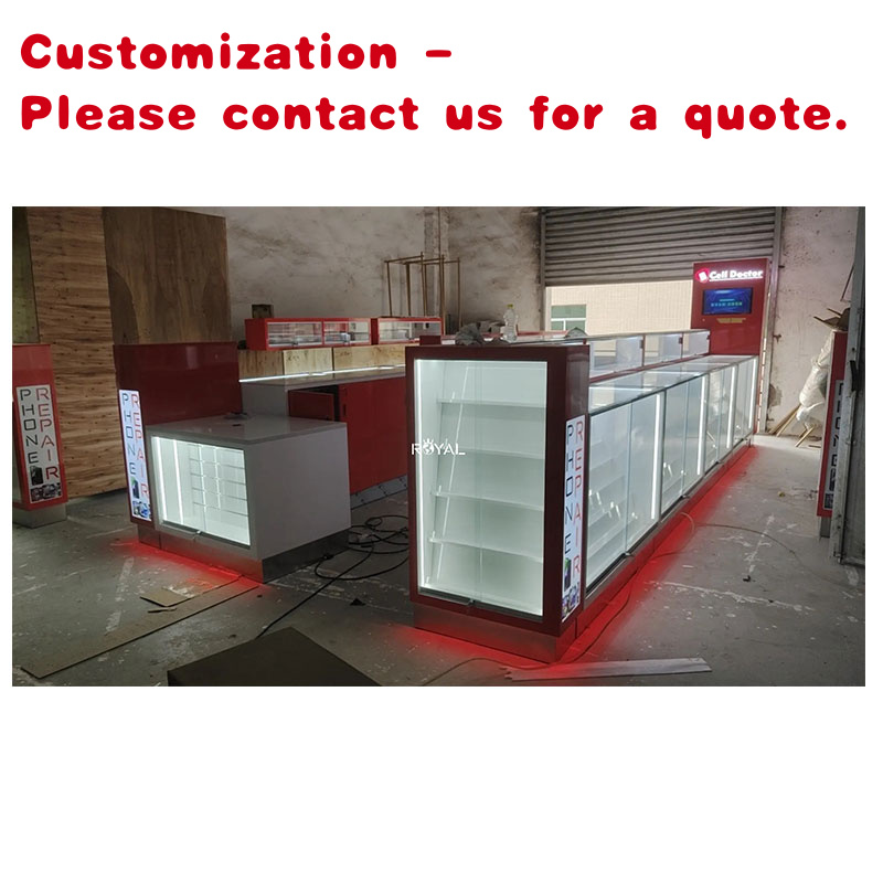 custom.Shopping Center Mobile  - Phone Accessories Shop Design review and price