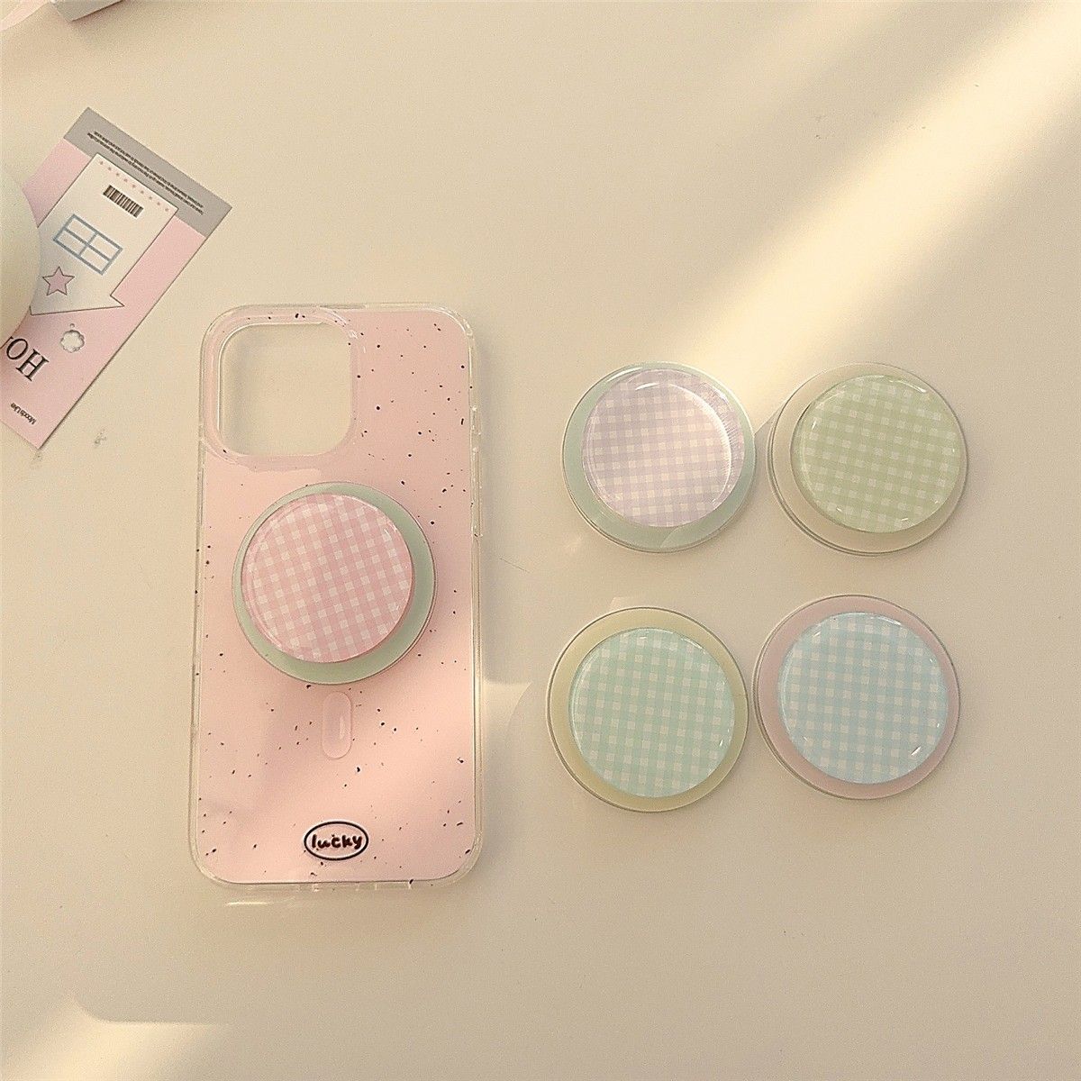 Magnetic Phone Grip Korea INS  - Phone Accessories For Teen Girls review and price