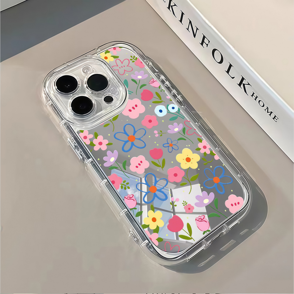 Korean Ins Style Floral Silver - Xo Phone Accessories review and price