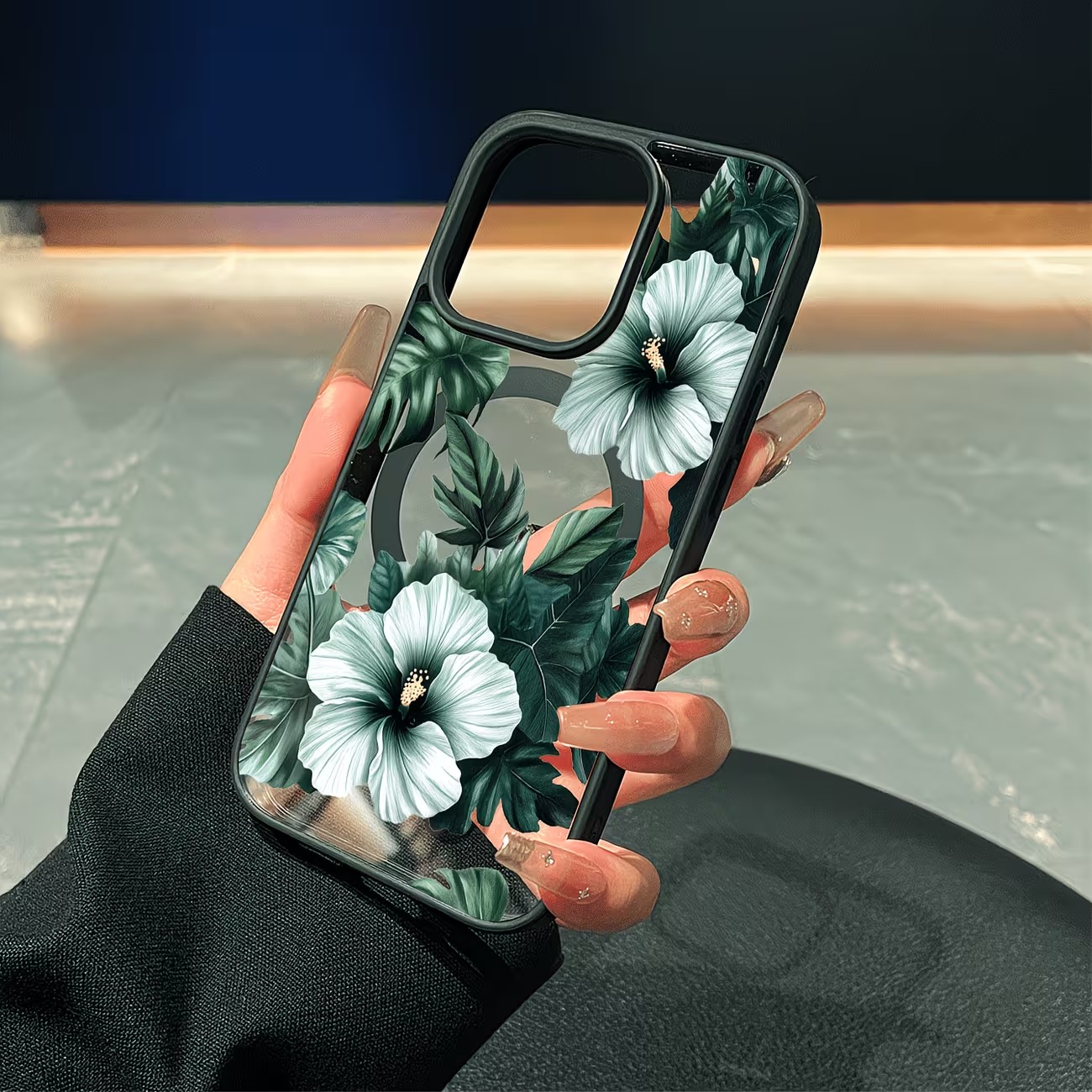 Green Floral Print Phone Case  - Xo Phone Accessories review and price